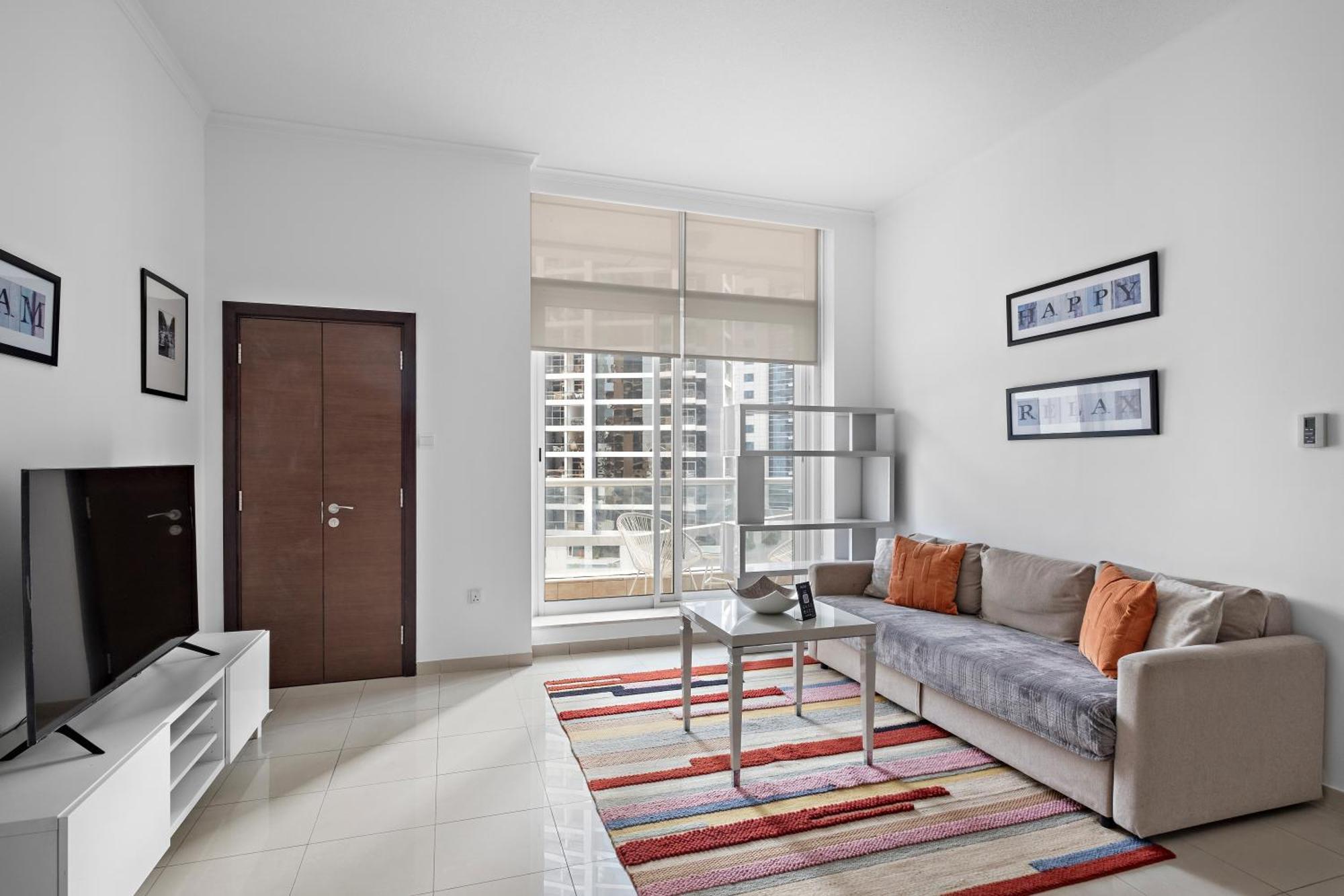 Spacious 1Br Botanica Towers, Dubai Marina Lägenhet Exteriör bild