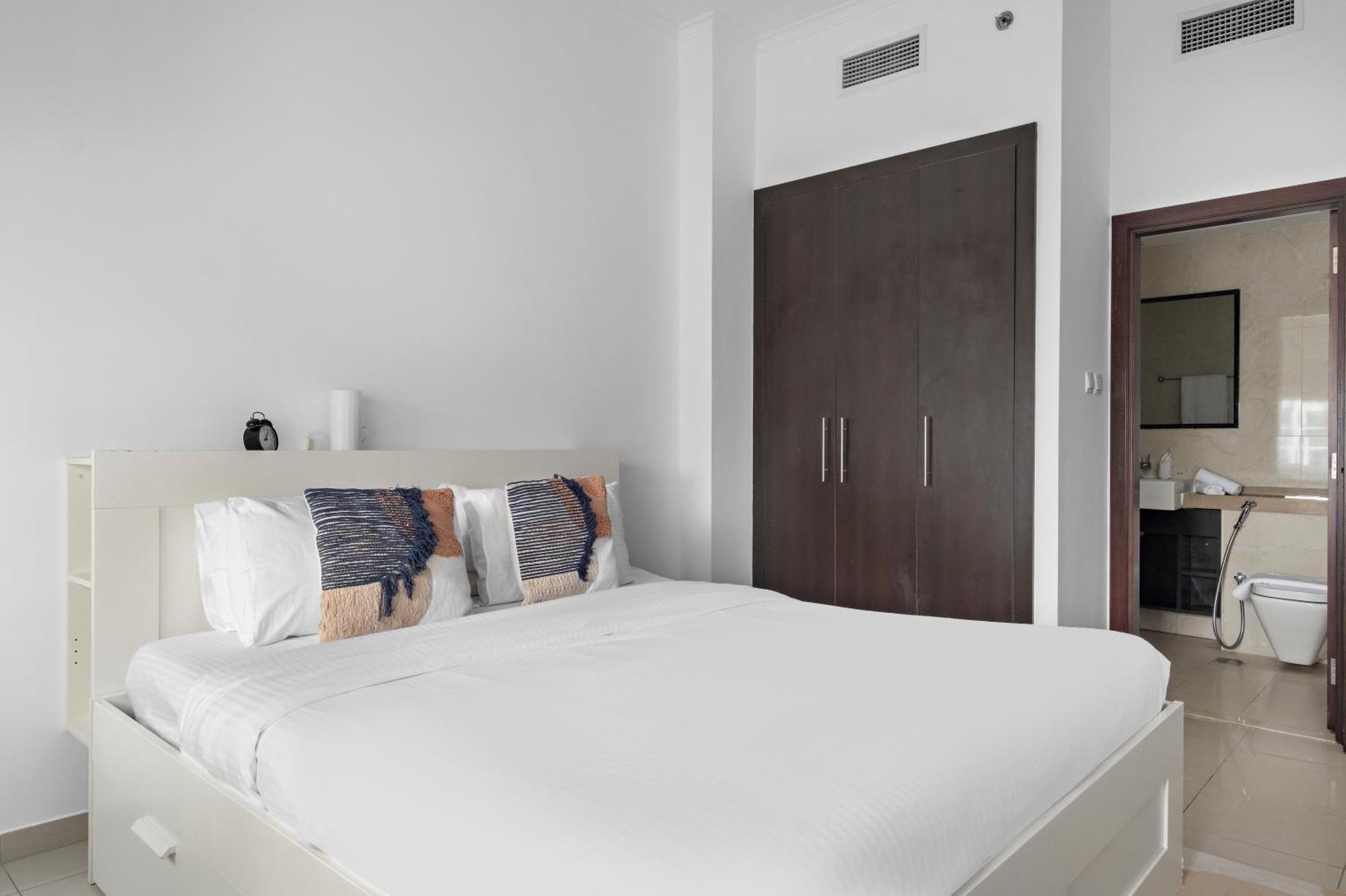 Spacious 1Br Botanica Towers, Dubai Marina Lägenhet Exteriör bild